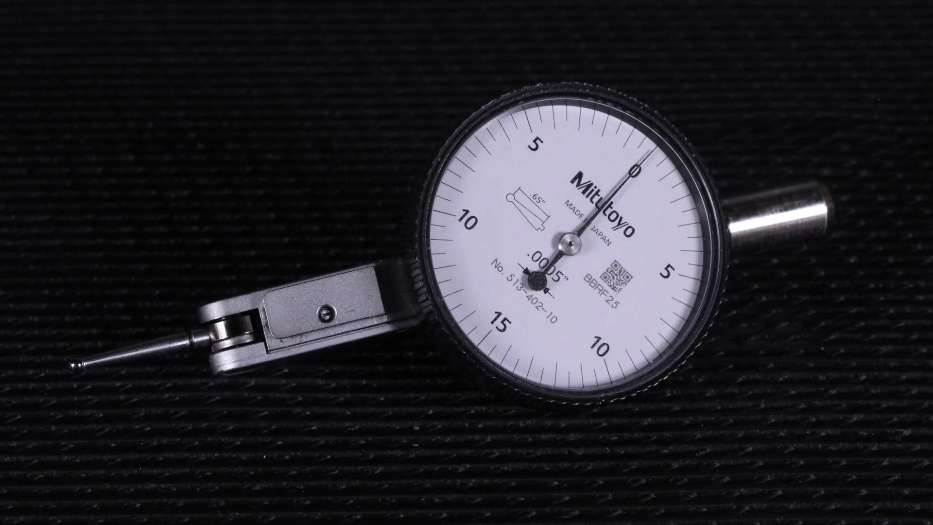 Mitutoyo 0.0005″ dial test indicator